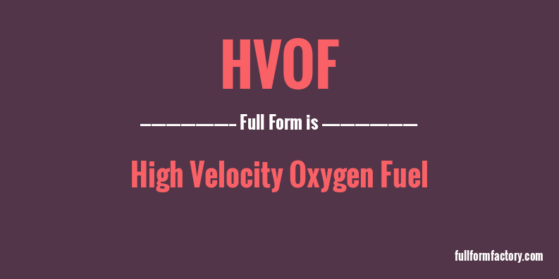 hvof-full-form