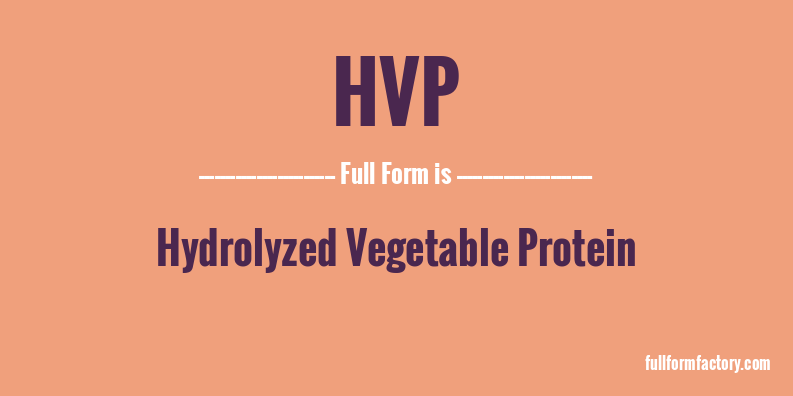 hvp-full-form
