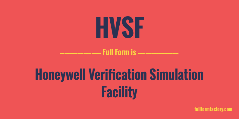 hvsf-full-form