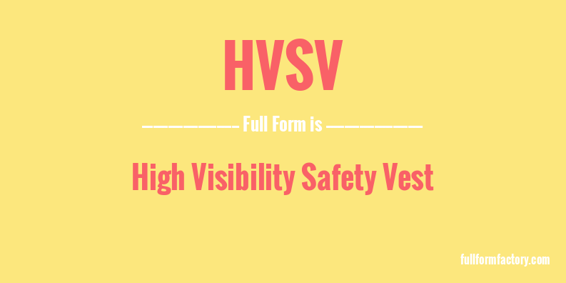 hvsv-full-form
