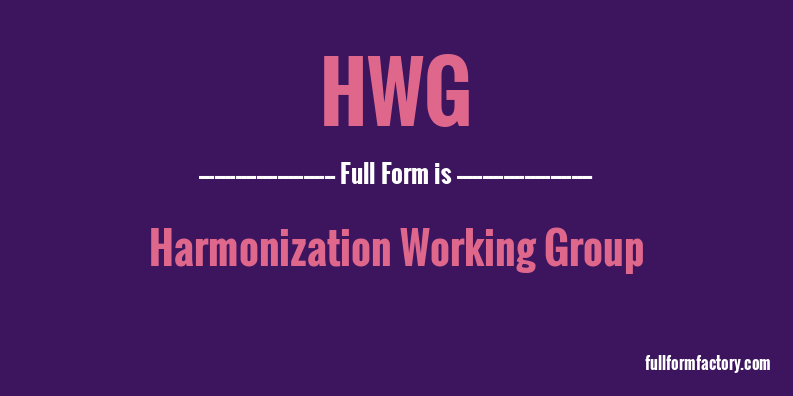 hwg-full-form