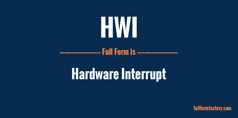 hwi-full-form