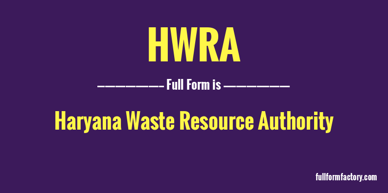 hwra-full-form
