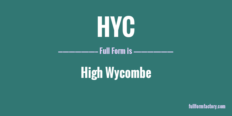 hyc-full-form