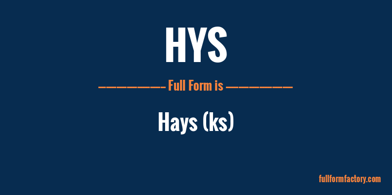hys-full-form