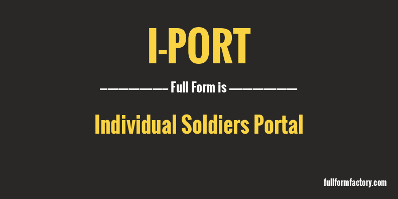 i-port-full-form