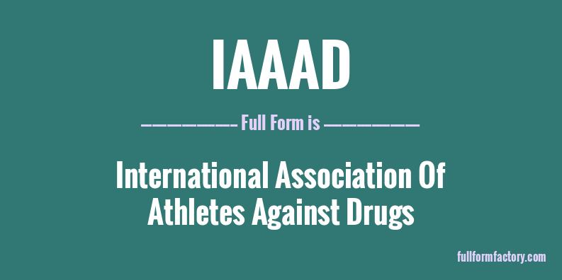 iaaad-full-form