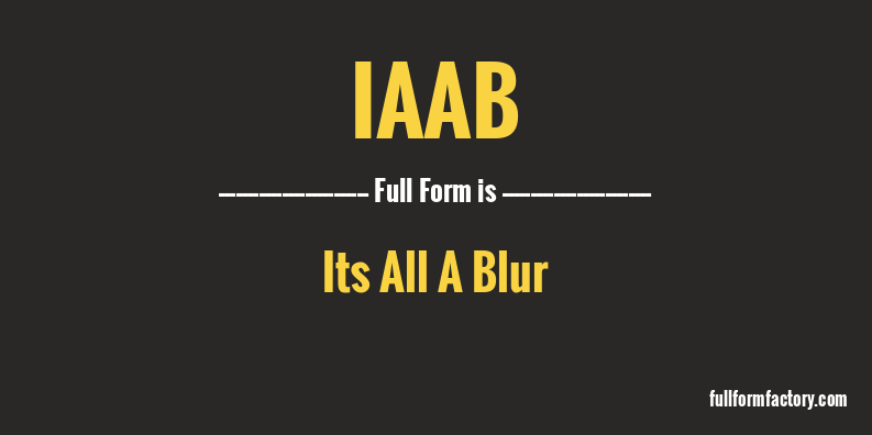 iaab-full-form