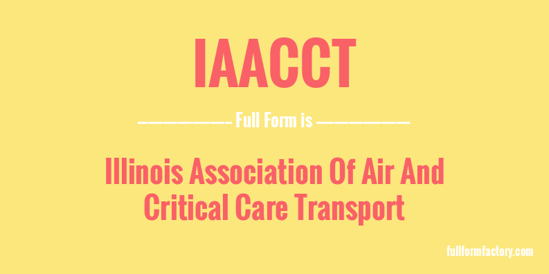 iaacct-full-form