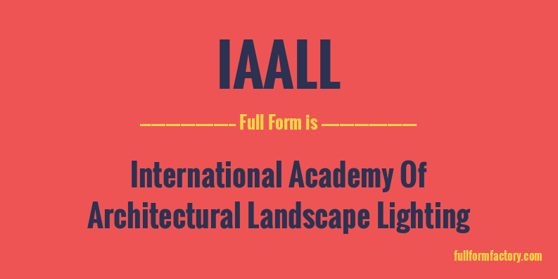 iaall-full-form