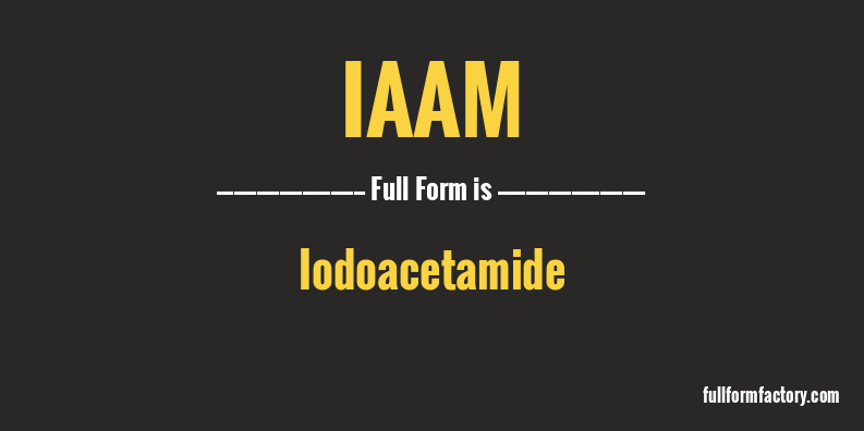 iaam-full-form