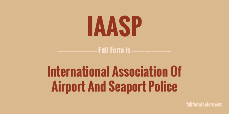 iaasp-full-form