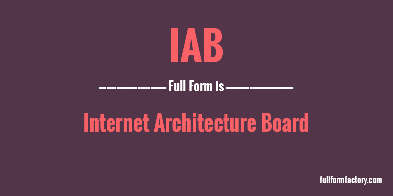 iab-full-form