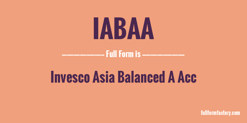 iabaa-full-form