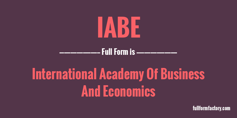 iabe-full-form
