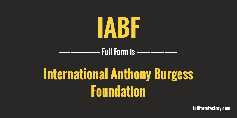 iabf-full-form