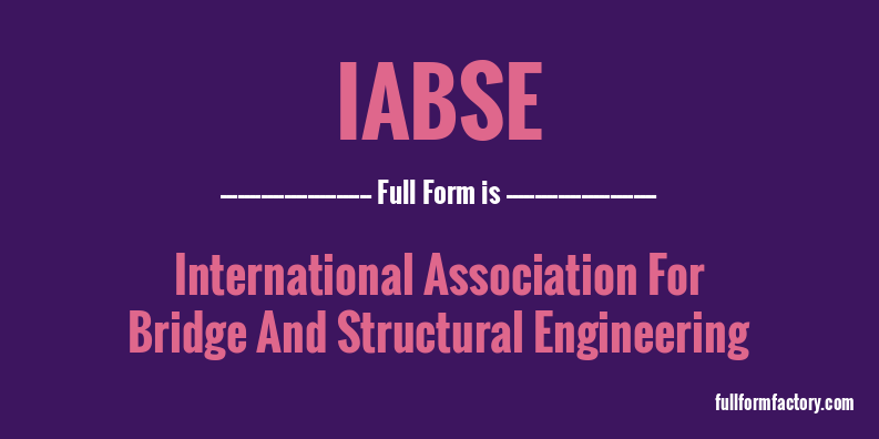 iabse-full-form