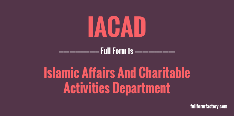 iacad-full-form