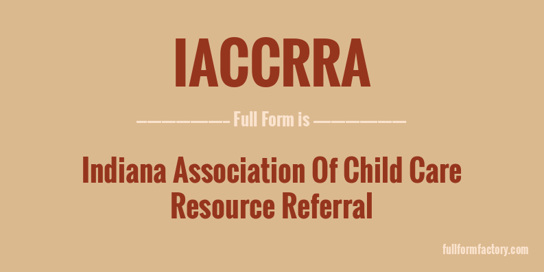 iaccrra-full-form