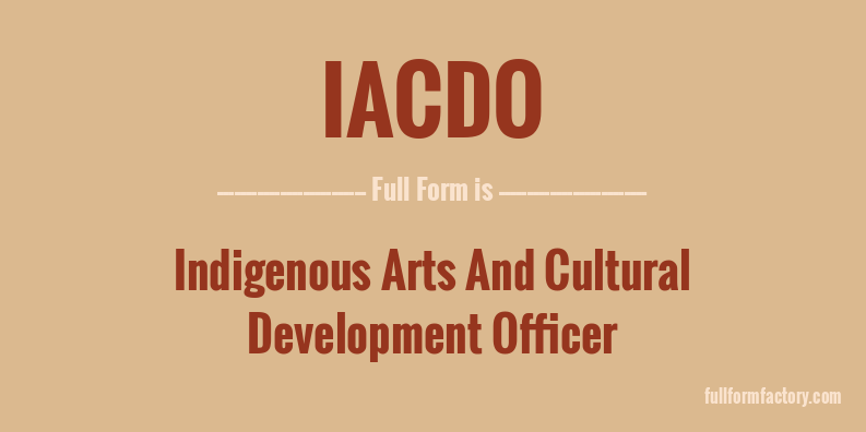 iacdo-full-form