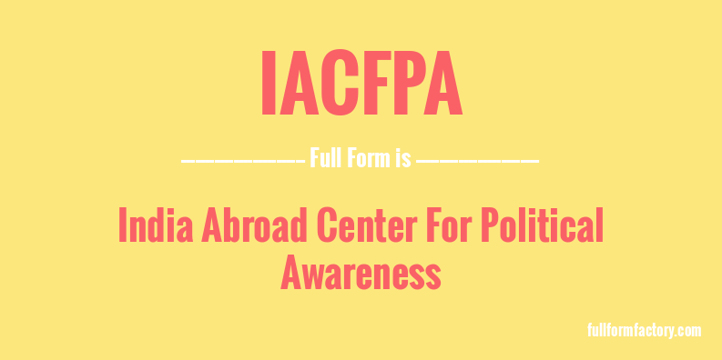 iacfpa-full-form