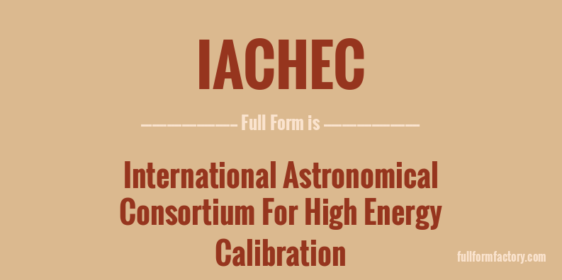 iachec-full-form