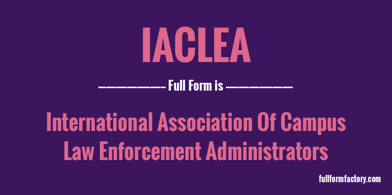 iaclea-full-form