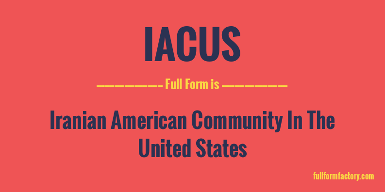 iacus-full-form