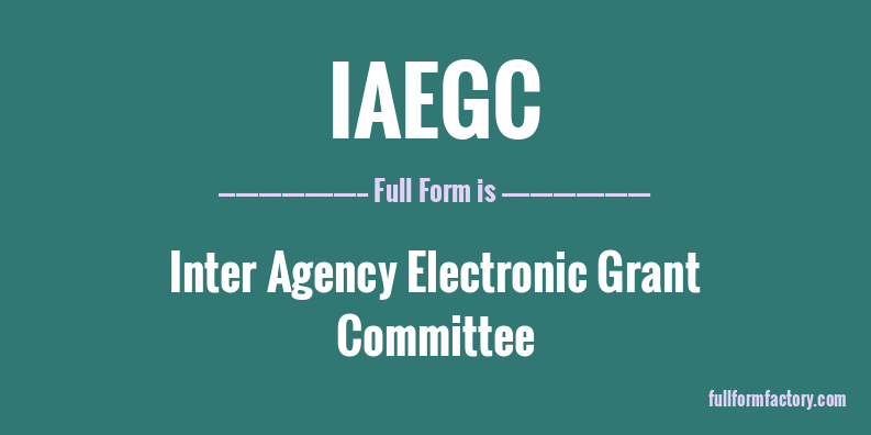 iaegc-full-form