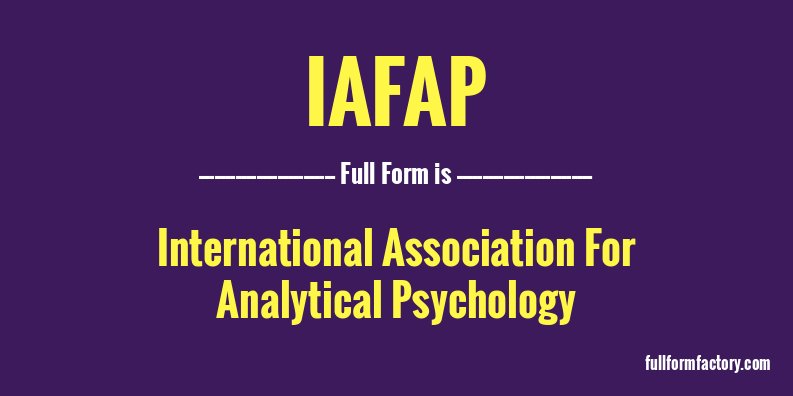 iafap-full-form
