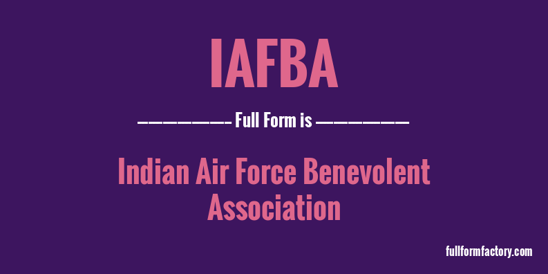 iafba-full-form