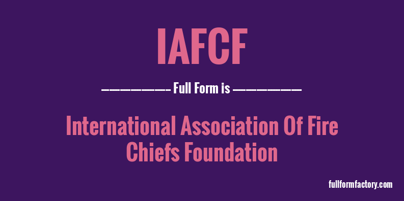 iafcf-full-form