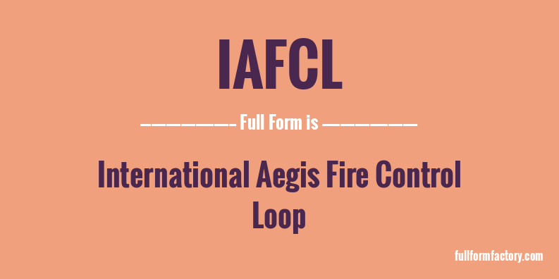 iafcl-full-form