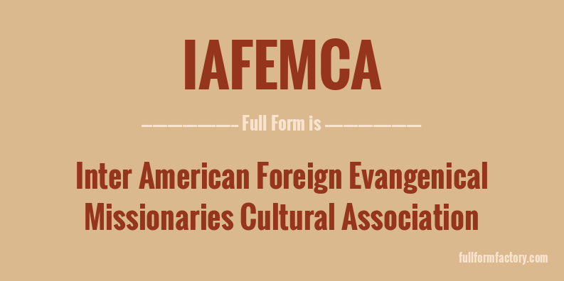 iafemca-full-form
