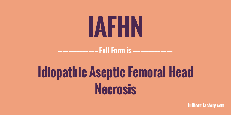 iafhn-full-form