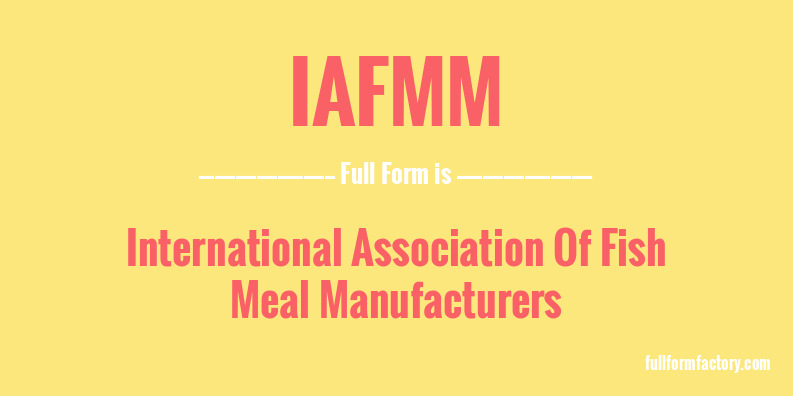 iafmm-full-form