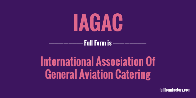 iagac-full-form