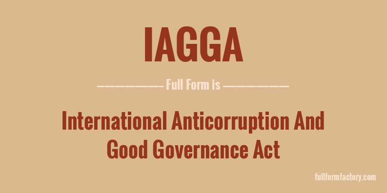 iagga-full-form