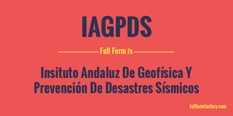iagpds-full-form
