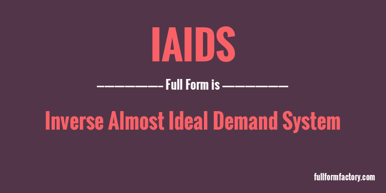 iaids-full-form