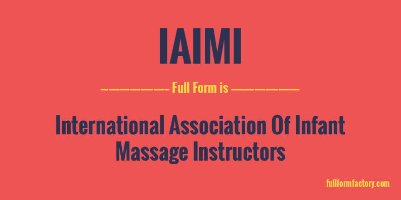 iaimi-full-form