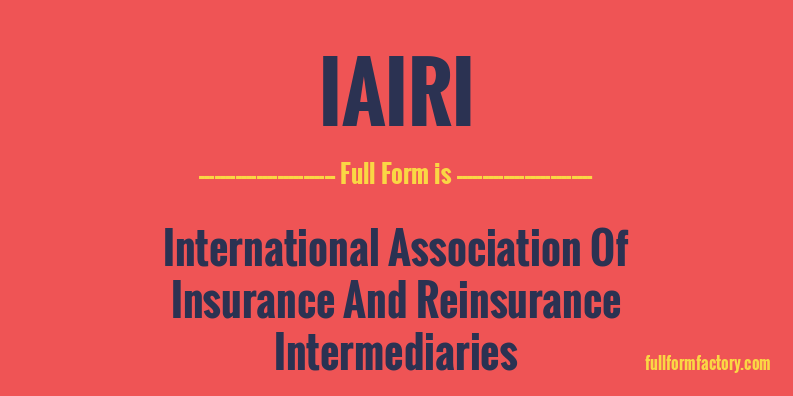 iairi-full-form