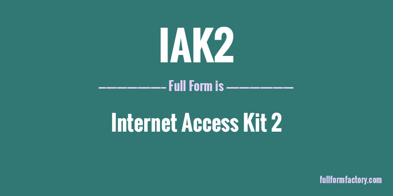 iak2-full-form