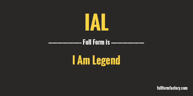 ial-full-form