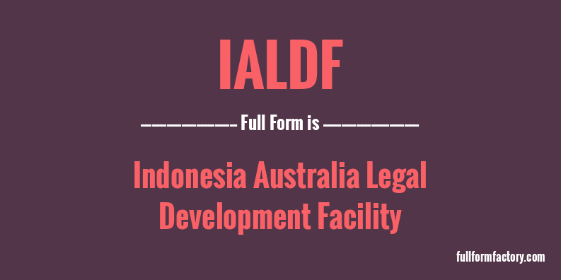 ialdf-full-form