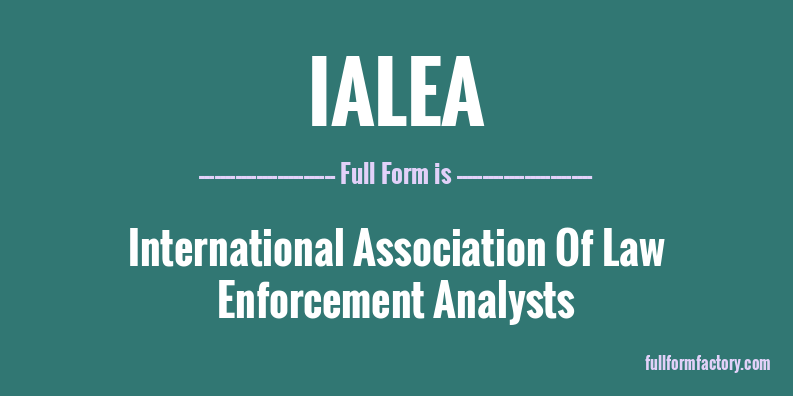 ialea-full-form