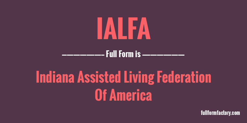 ialfa-full-form