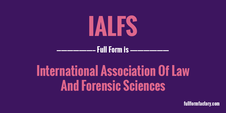 ialfs-full-form