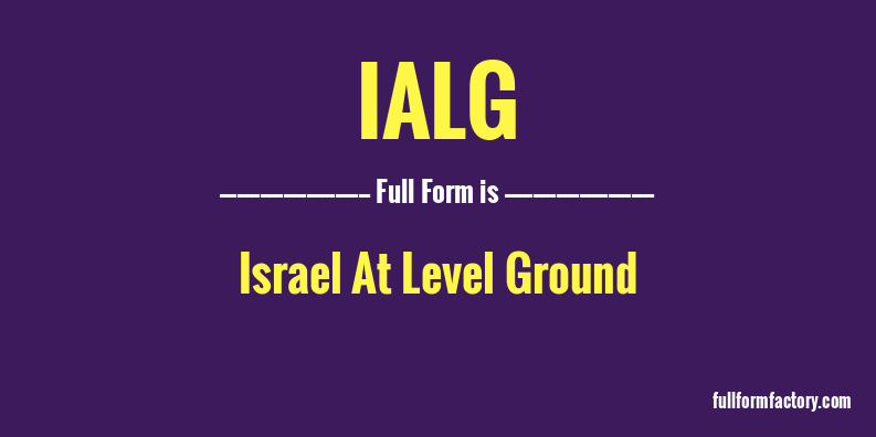 ialg-full-form