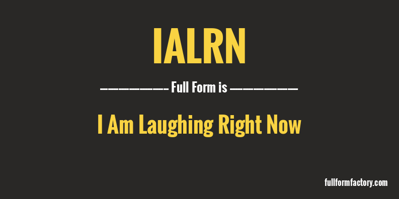 ialrn-full-form